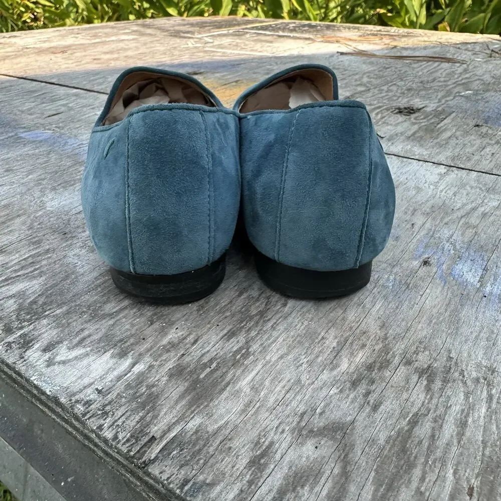 Vionic Willa Blue Suede Slip On Loafer Women’s 8 US - BP